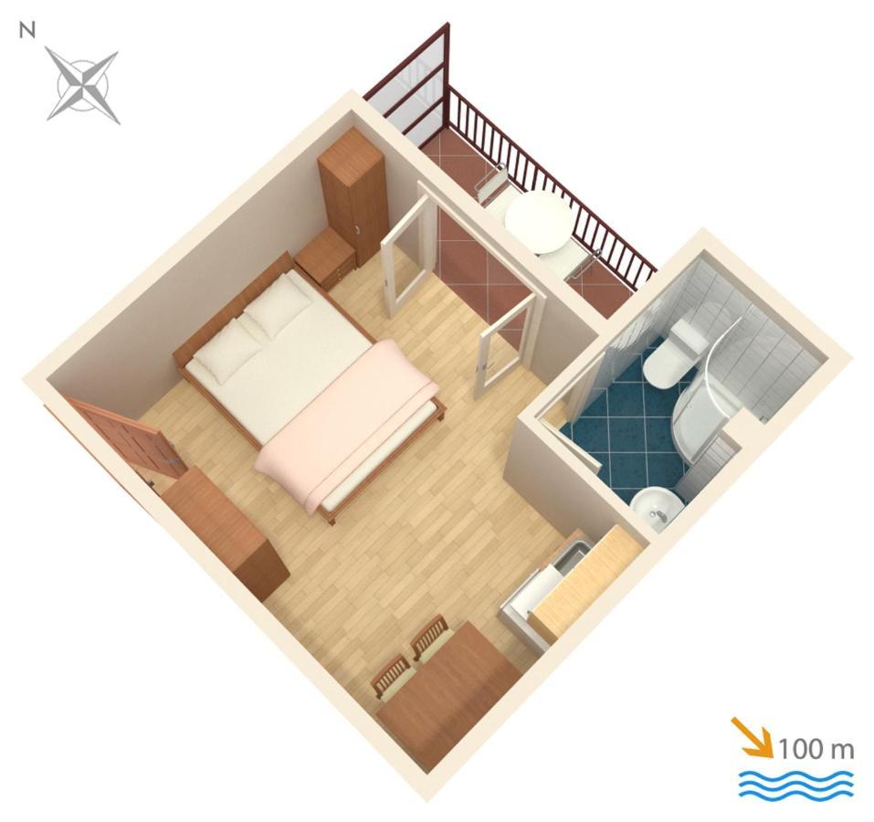 Apartments By The Sea Podaca, Makarska - 515 外观 照片